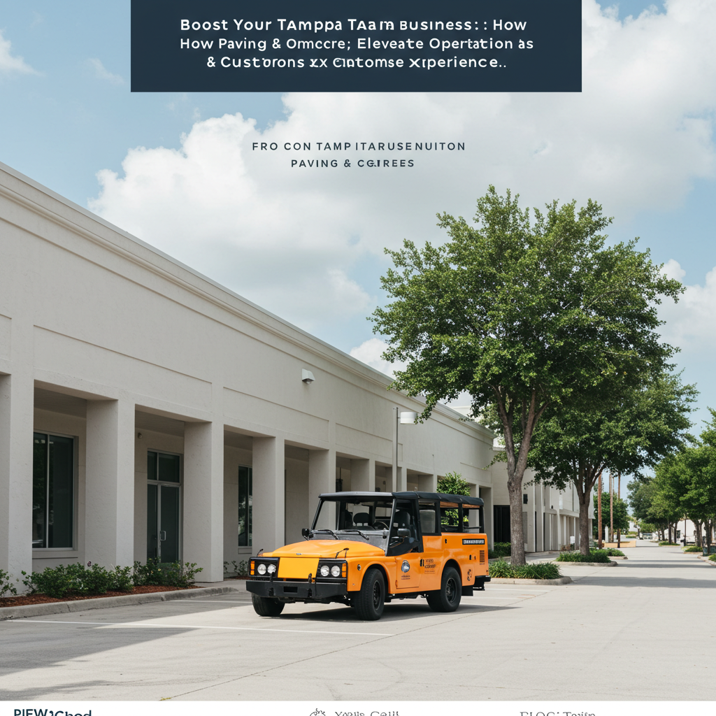 Boost Your Tampa Business: How Paving & Concrete Elevate Operations & Customer Experience
