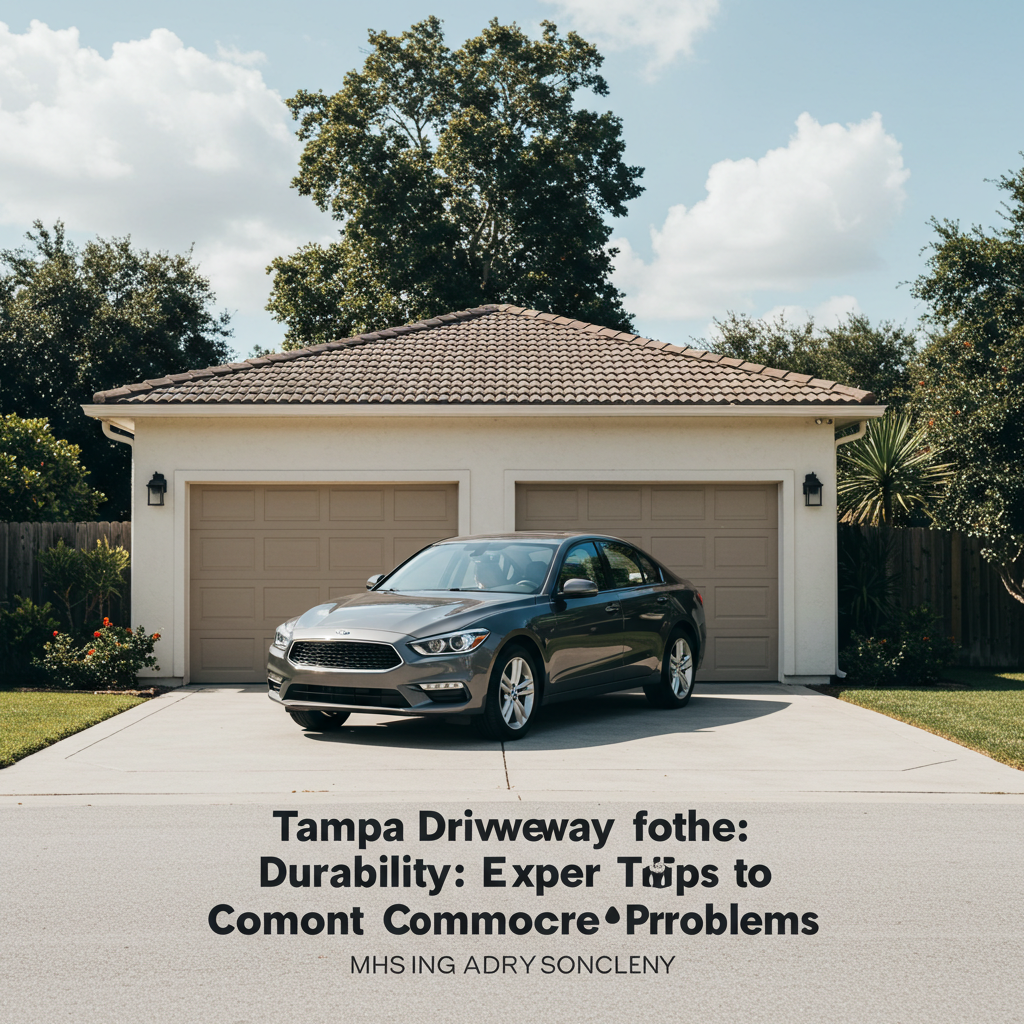 Tampa Driveway Durability: Expert Tips to Prevent Common Concrete Problems