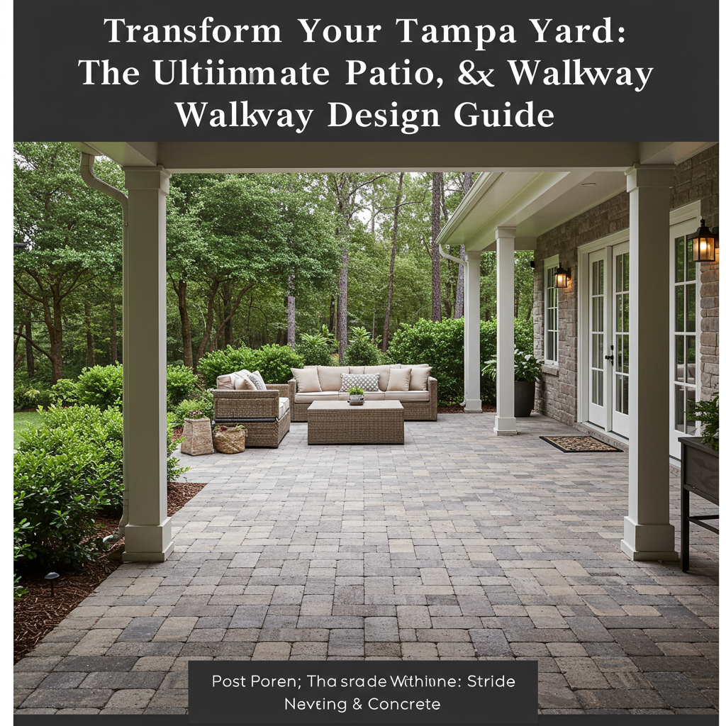 Transform Your Tampa Yard: The Ultimate Paver Patio & Walkway Design Guide