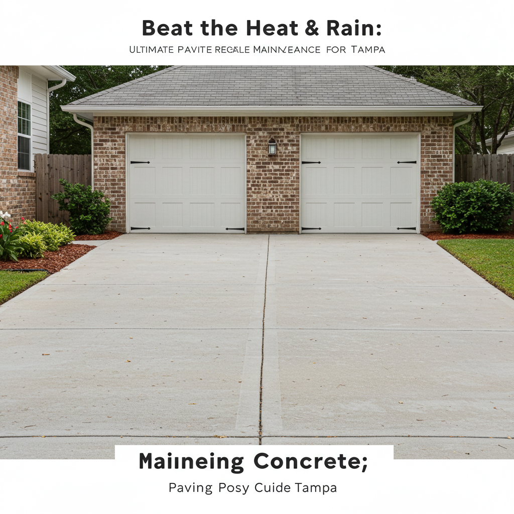 Beat the Heat & Rain: Ultimate Paving & Concrete Maintenance Guide for Tampa
