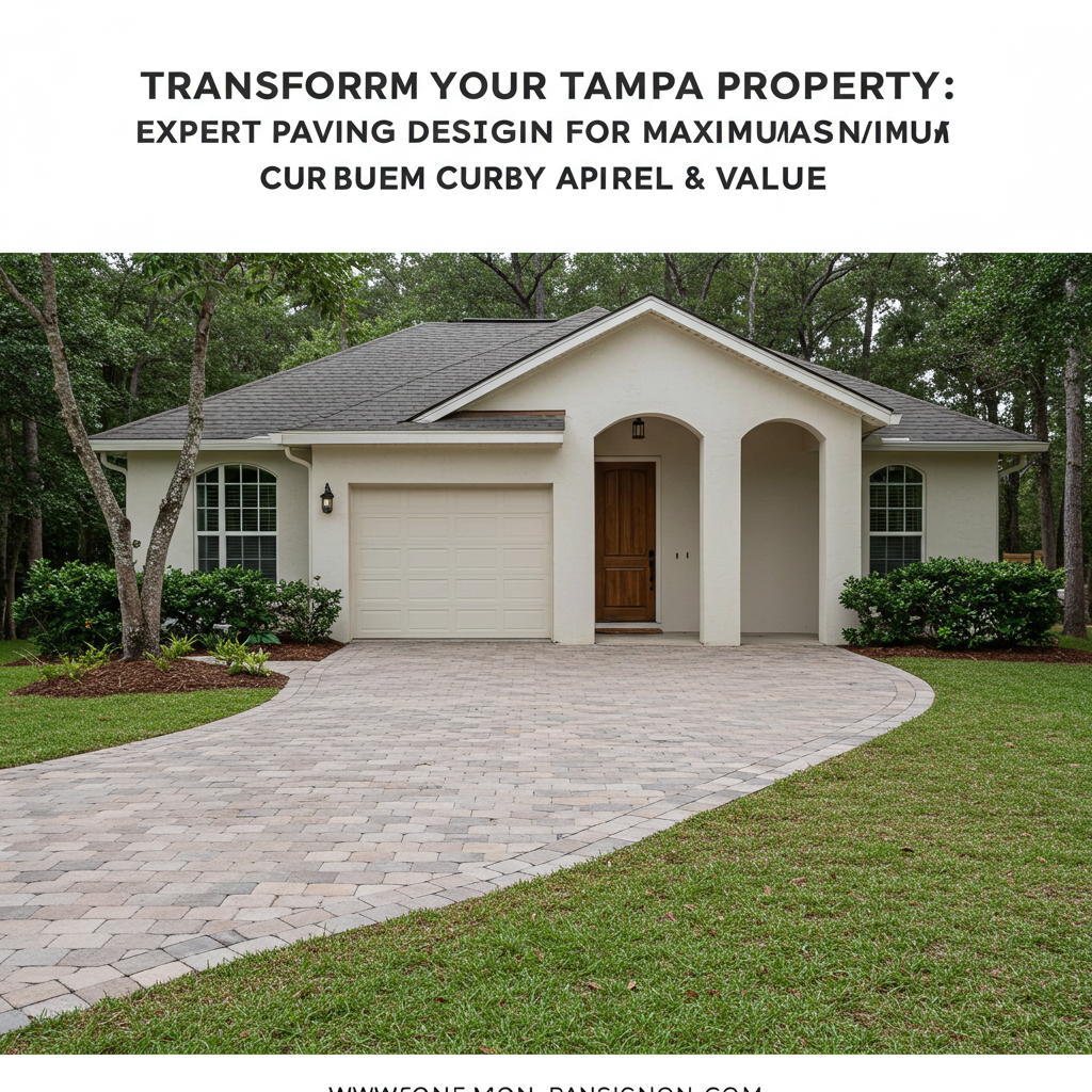 Transform Your Tampa Property: Expert Paving Design for Maximum Curb Appeal & Value