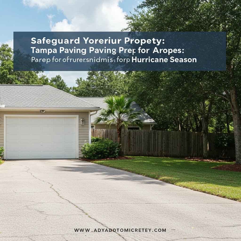Safeguard Your Property: Tampa Paving Prep for Hurricane Season
