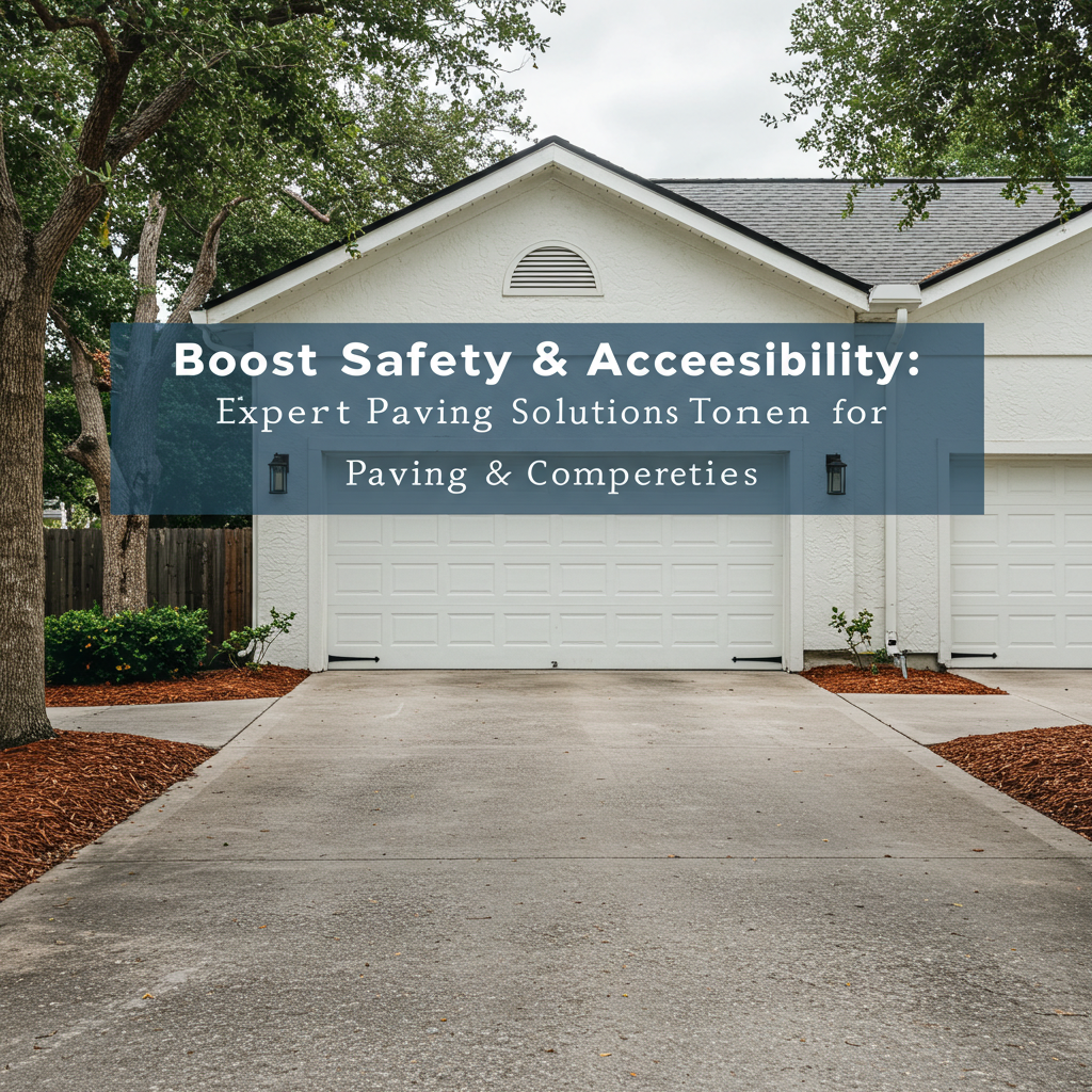 Boost Safety & Accessibility: Expert Paving Solutions for Tampa Properties