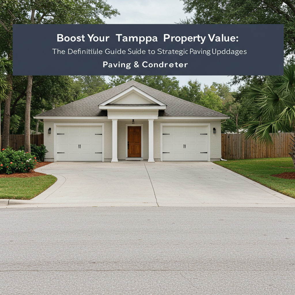 Boost Your Tampa Property Value: The Definitive Guide to Strategic Paving Upgrades