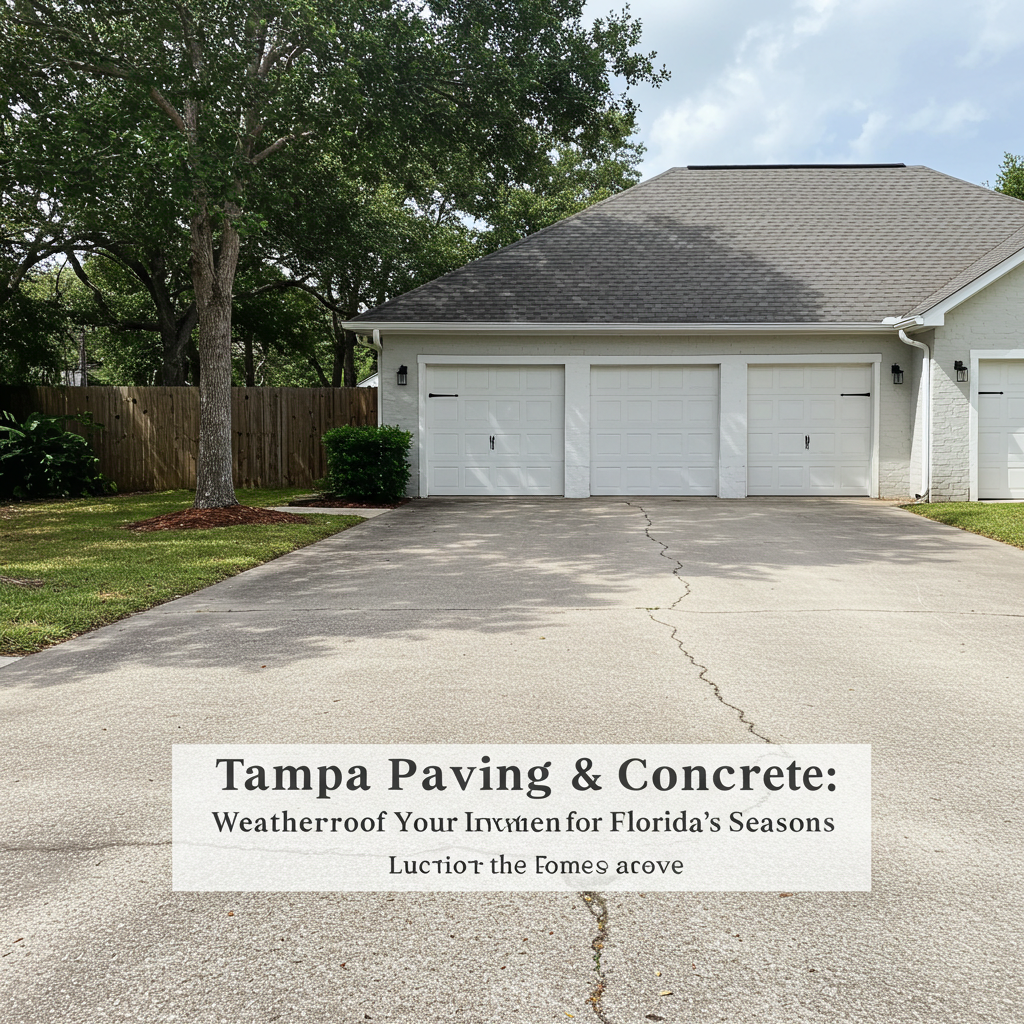 Tampa Paving & Concrete: Weatherproof Your Investment for Florida's Seasons