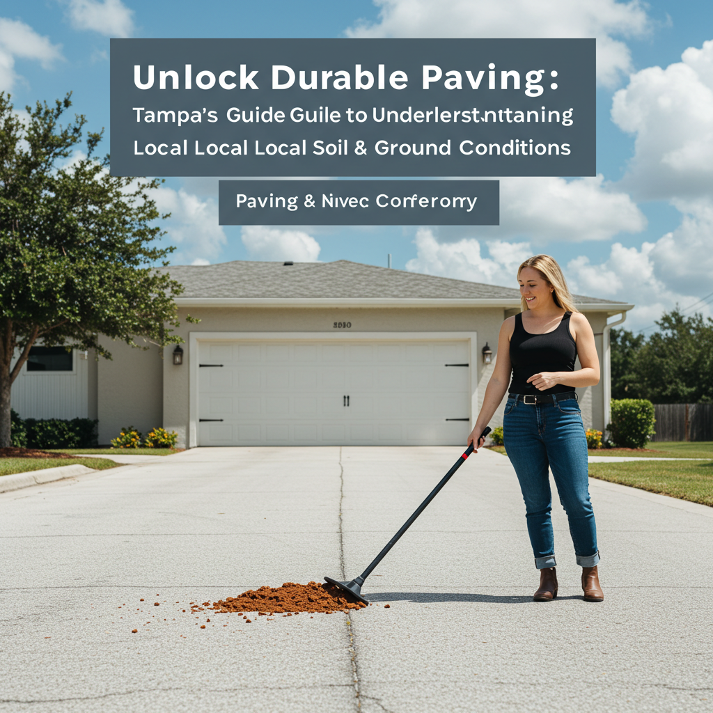 Unlock Durable Paving: Tampa's Guide to Understanding Local Soil & Ground Conditions