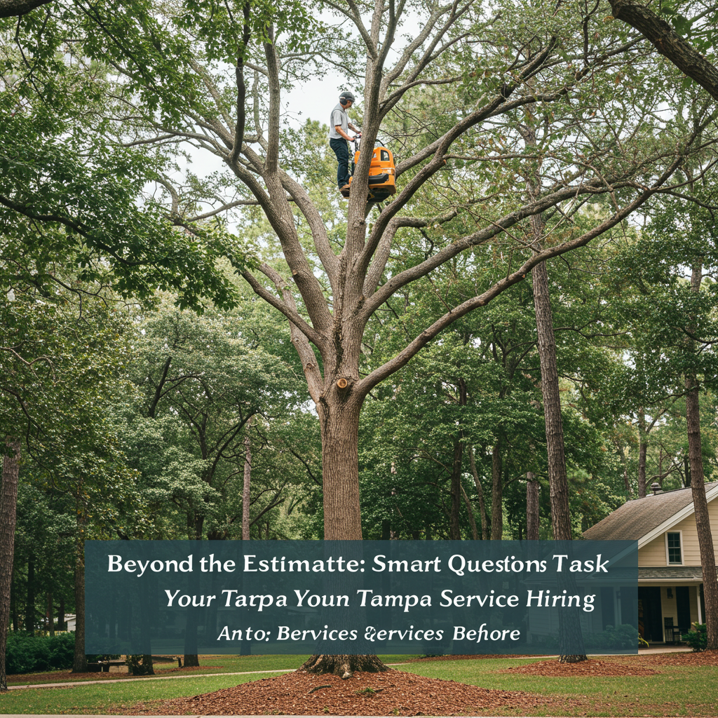 Beyond the Estimate: Smart Questions to Ask Your Tampa Tree Service Before Hiring