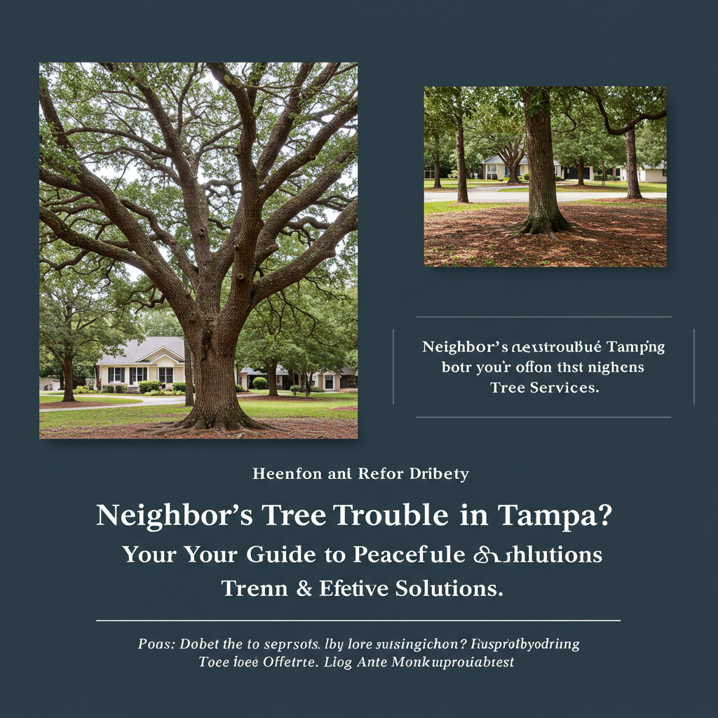 Neighbor's Tree Trouble in Tampa? Your Guide to Peaceful & Effective Solutions