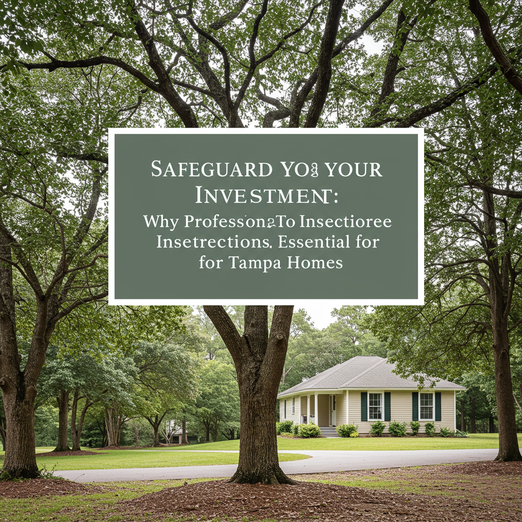 Safeguard Your Investment: Why Professional Tree Inspections are Essential for Tampa Homes