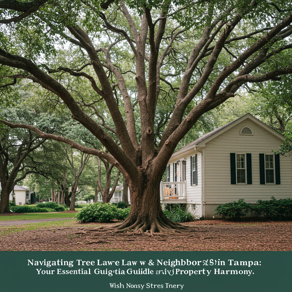 Navigating Tree Law & Neighbor Disputes in Tampa: Your Essential Guide to Property Harmony