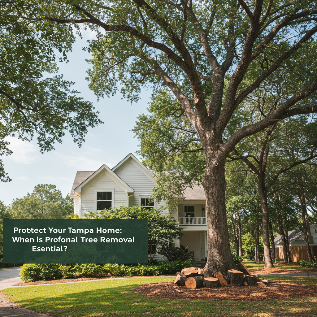 Protect Your Tampa Home: When is Professional Tree Removal Essential?