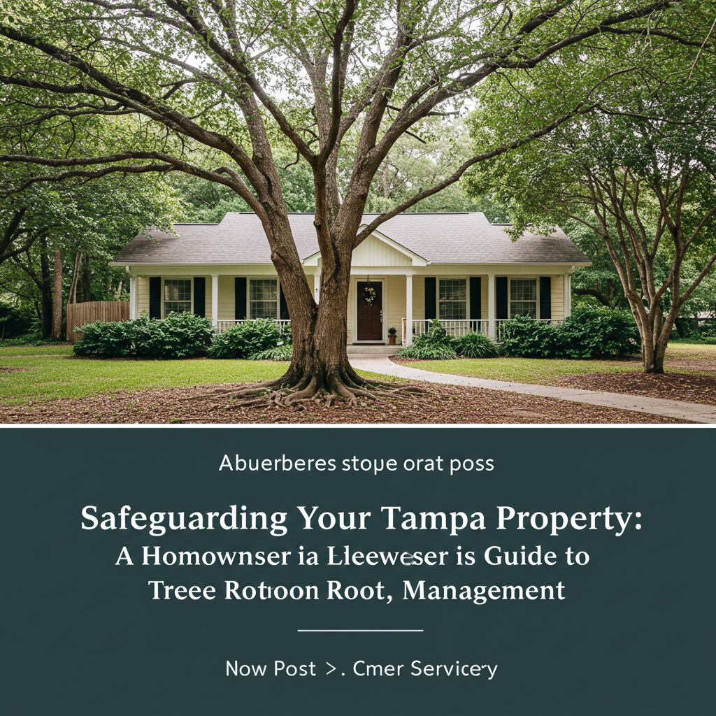 Safeguarding Your Tampa Property: A Homeowner's Guide to Tree Root Management
