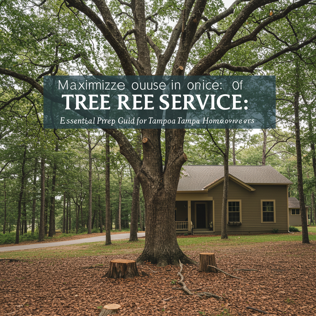 Maximize Your Tree Service: Essential Prep Guide for Tampa Homeowners