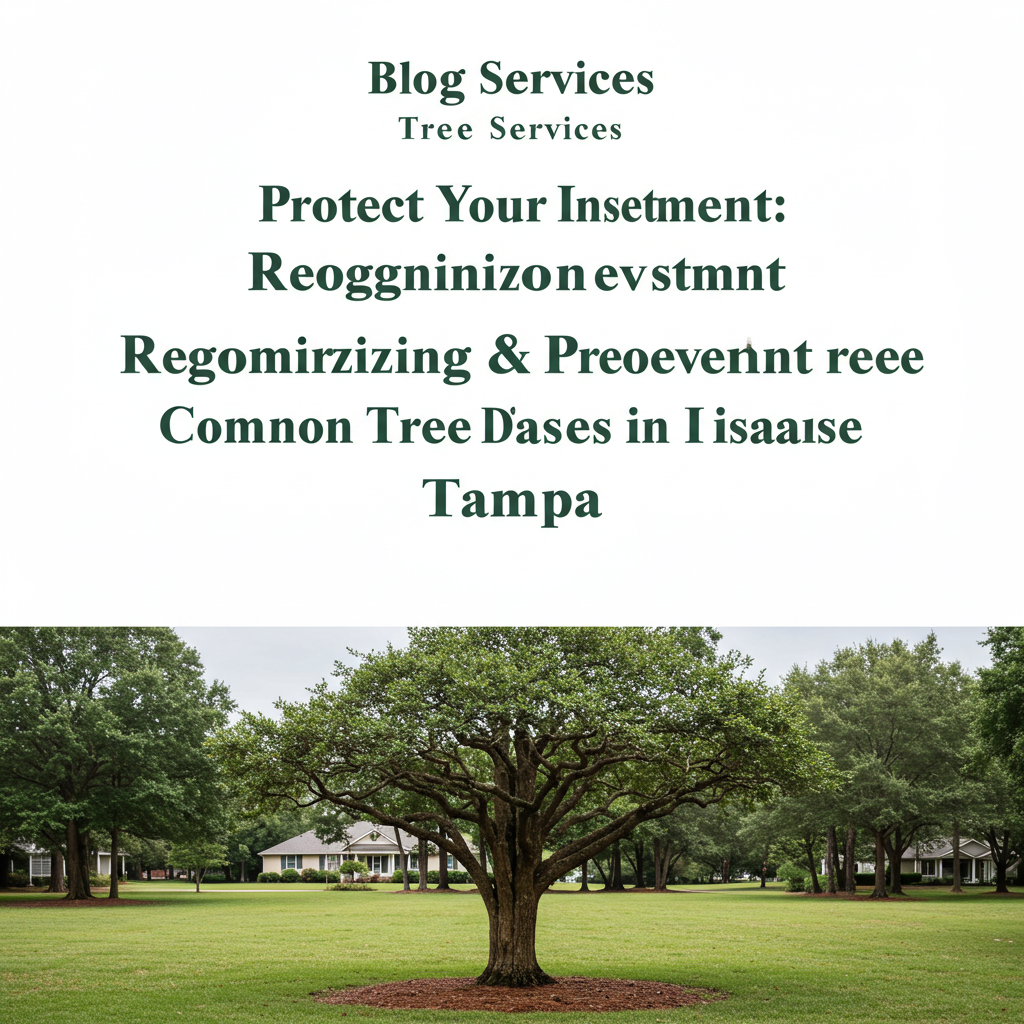 Protect Your Investment: Recognizing & Preventing Common Tree Diseases in Tampa