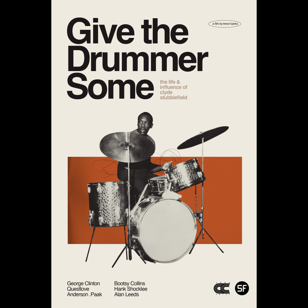 Give the drummer some poster