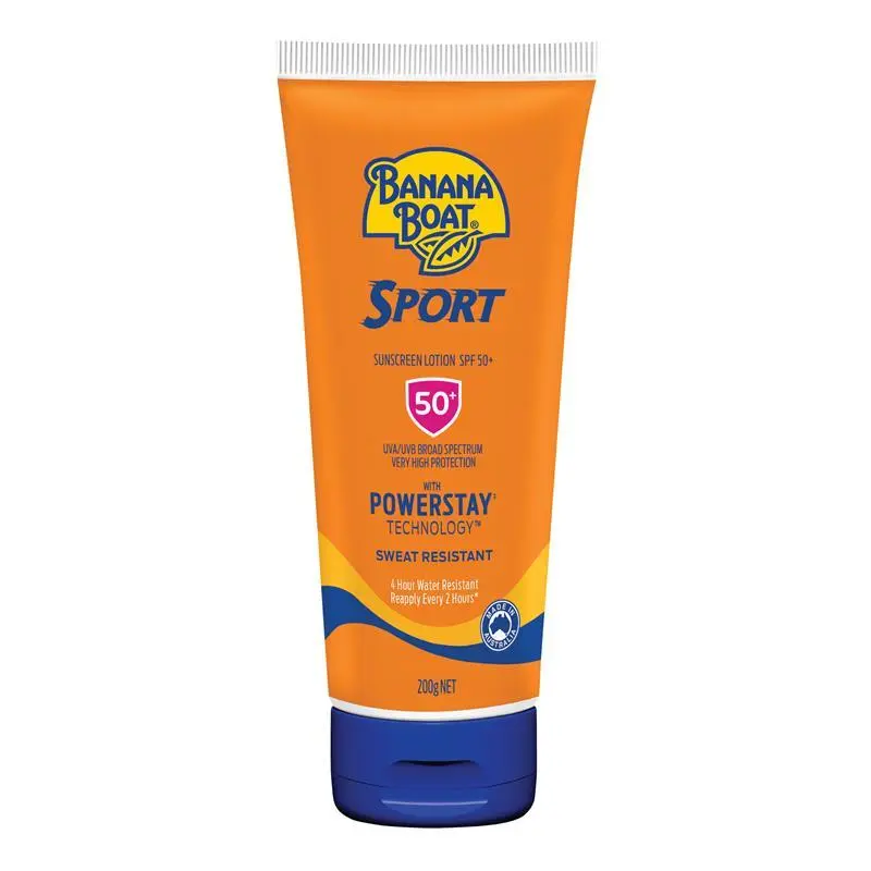 Banana Boat Sport Sunscreen Lotion SPF 50+ 200g with PowerStay