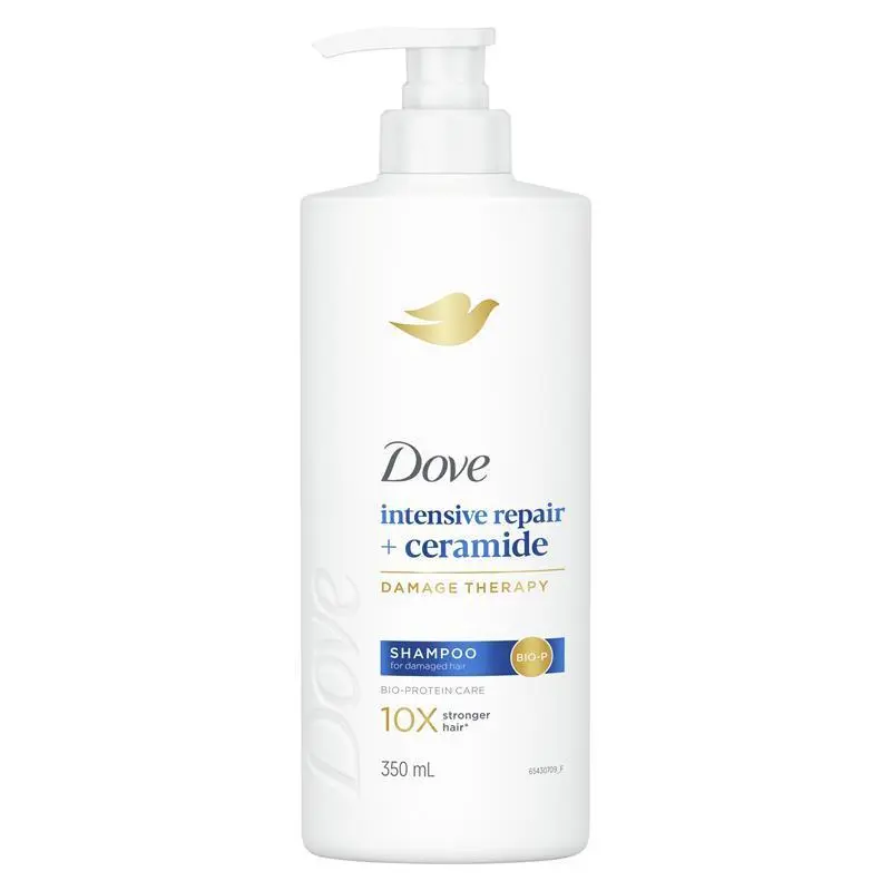 Dove Intensive Repair Ceramide Shampoo 350mL for Damaged Hair