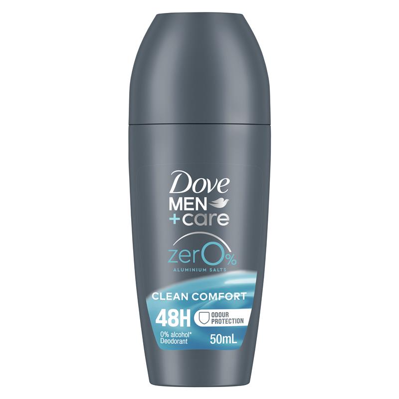 Dove Men+Care Clean Comfort 50mL 48H Odour Protection Deodorant