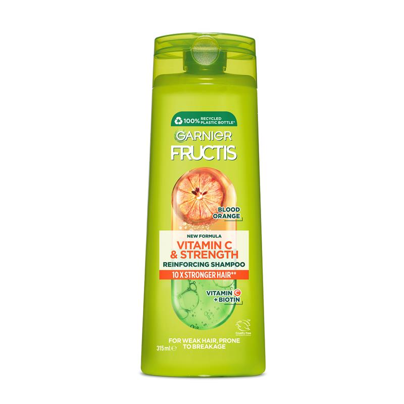 Garnier Fructis Vitamin C & Strength Shampoo Blood Orange 315ml
