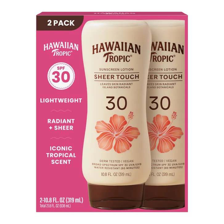 Hawaiian Tropic Sheer Touch SPF 30 Lotion 21.6 fl oz Radiant