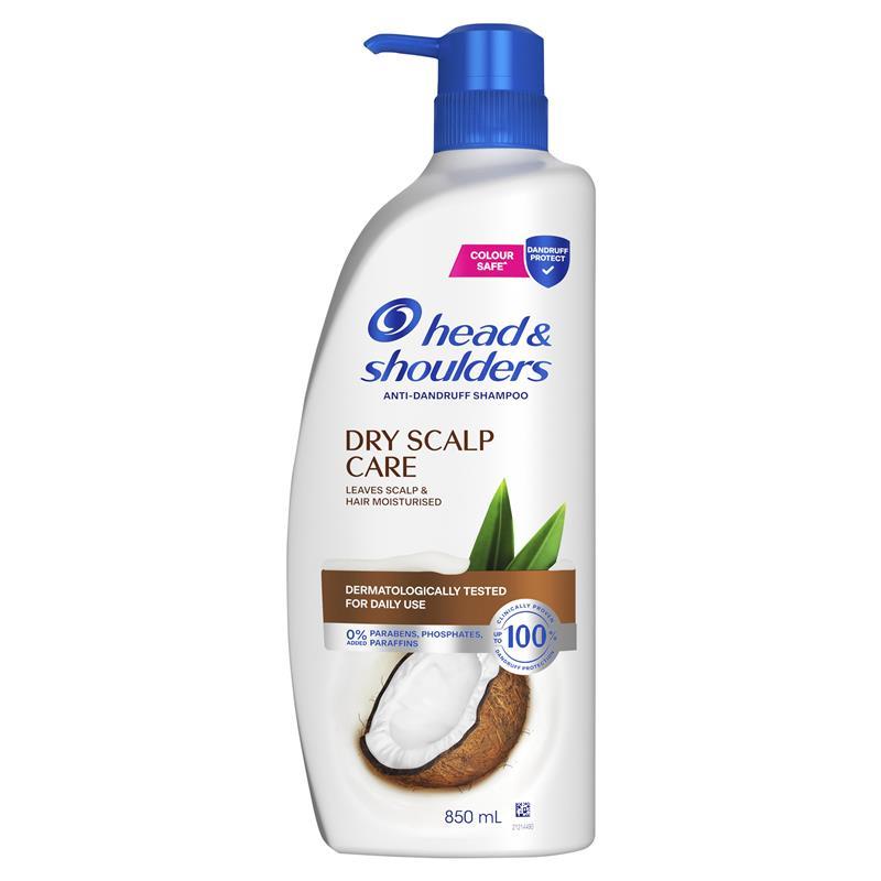 Head & Shoulders Anti-Dandruff Shampoo 850ml Dry Scalp Care