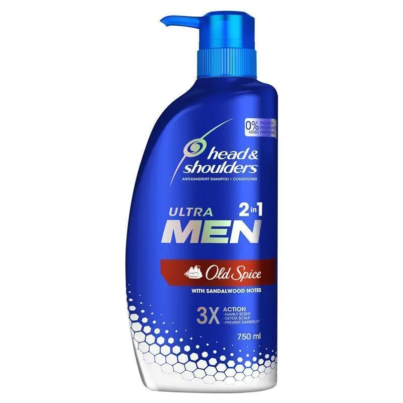 Head & Shoulders Ultra Men Old Spice 750ml 2in1 Anti-Dandruff
