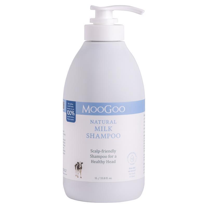 MooGoo Natural Milk Shampoo 1L Scalp-friendly for a Healthy Head