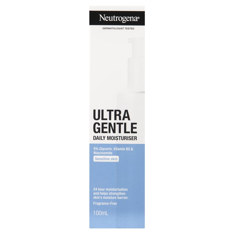 Neutrogena Ultra Gentle Daily Moisturiser 100mL for Skin Barrier