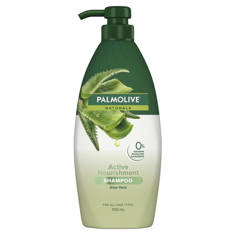 Palmolive Naturals Active Nourishment Shampoo 700 mL with Aloe Vera