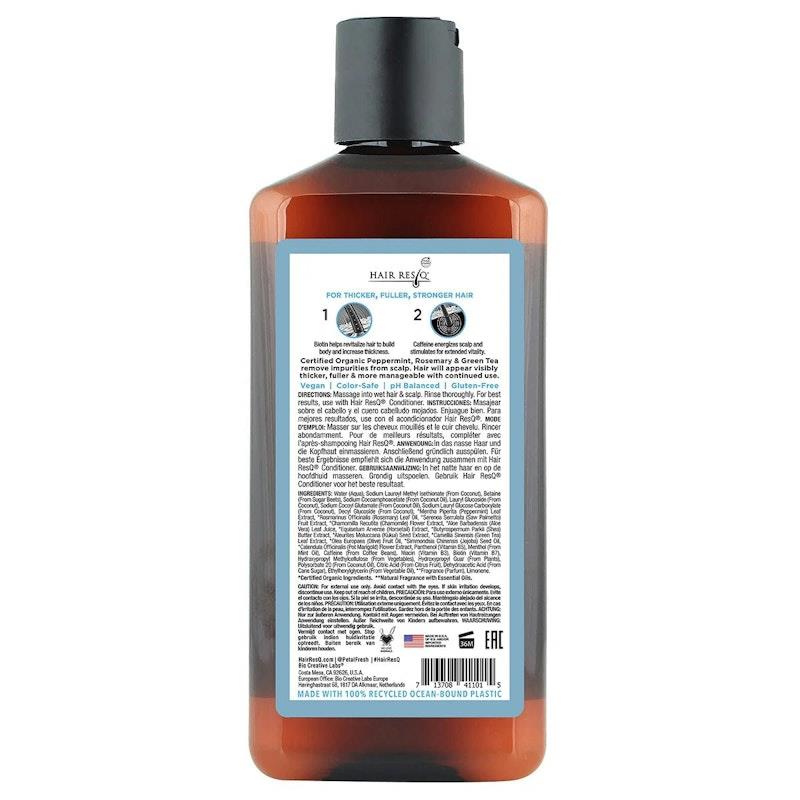 Petal Fresh Hair ResQ Thickening Biotin Shampoo 355ml - Ingredients Label