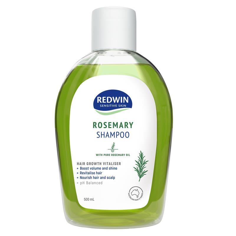 Redwin Rosemary Shampoo 500 mL Boosts Volume and Shine