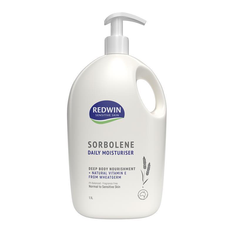 REDWIN Sorbolene Daily Moisturiser 1.1L Deep Body Nourishment