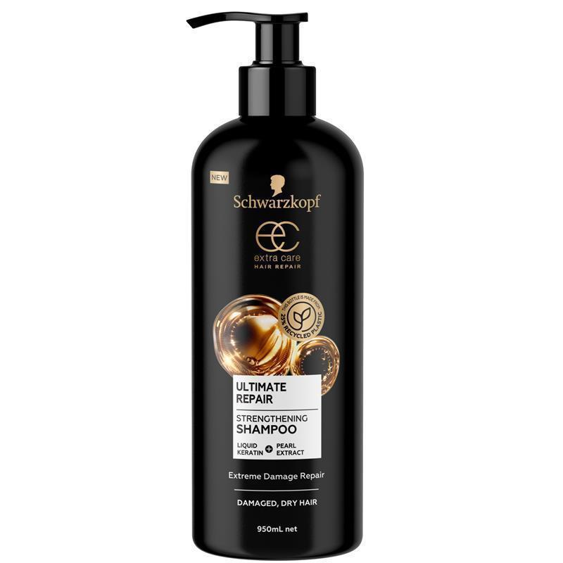 Schwarzkopf Ultimate Repair Shampoo 950mL, Extreme Hair Repair