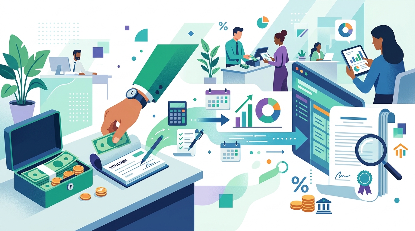 Create Petty Cash Vouchers for Accurate Expense Tracking & GST Audits