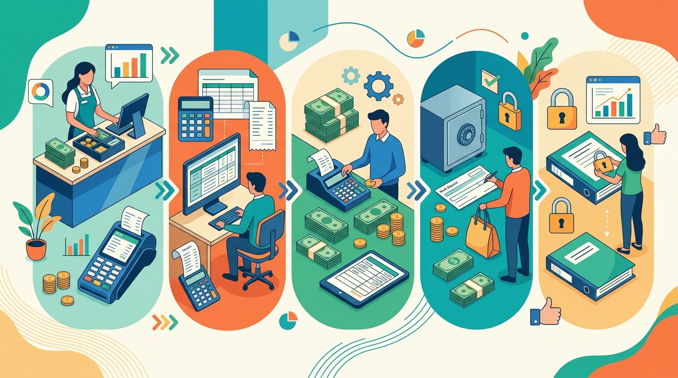 Reconcile Daily Cash Counter Billing: Step-by-Step Galla Tally Guide