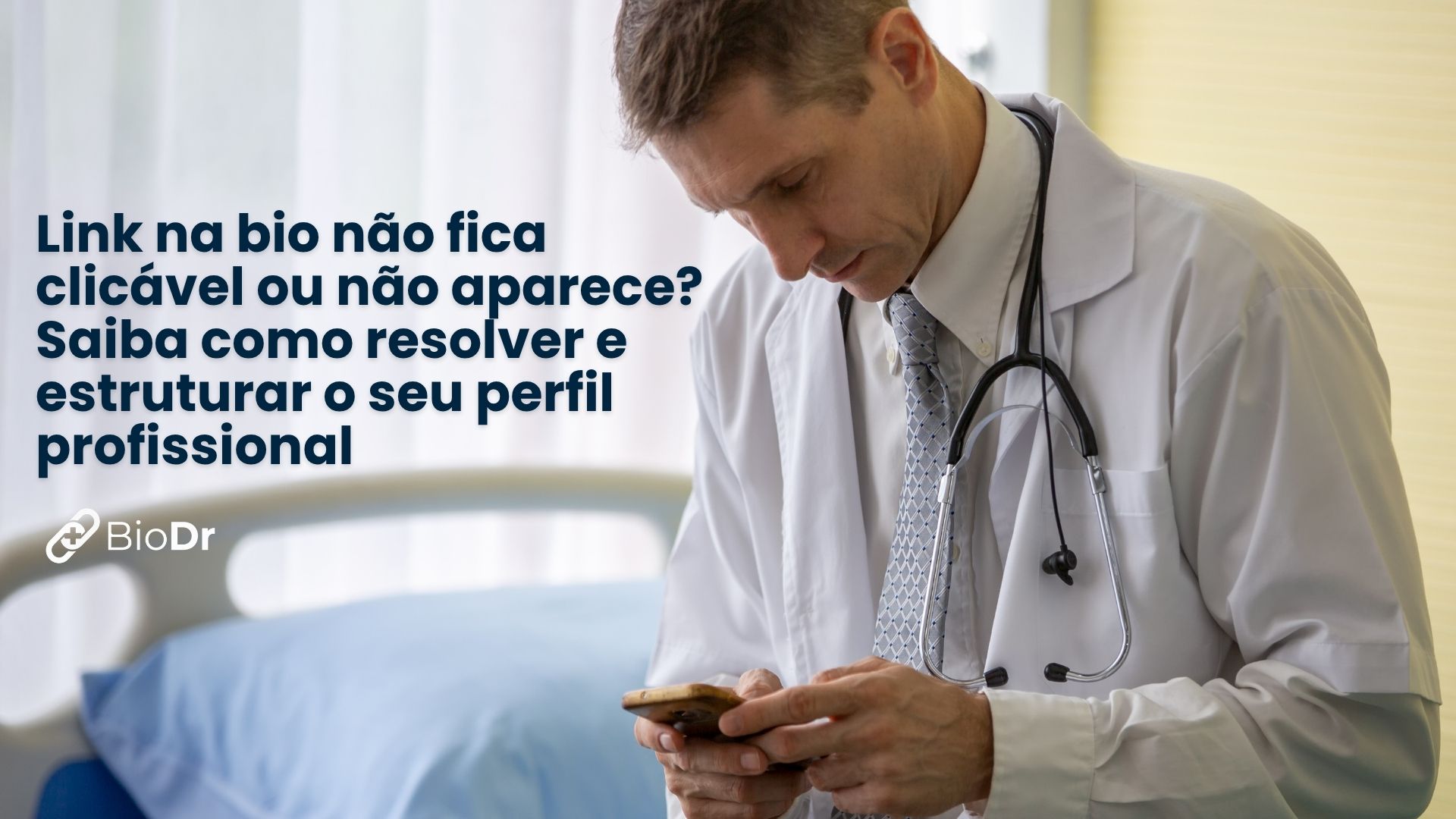 Link na bio não fica clicável ou não aparece? Saiba como resolver e estruturar o seu perfil profissional