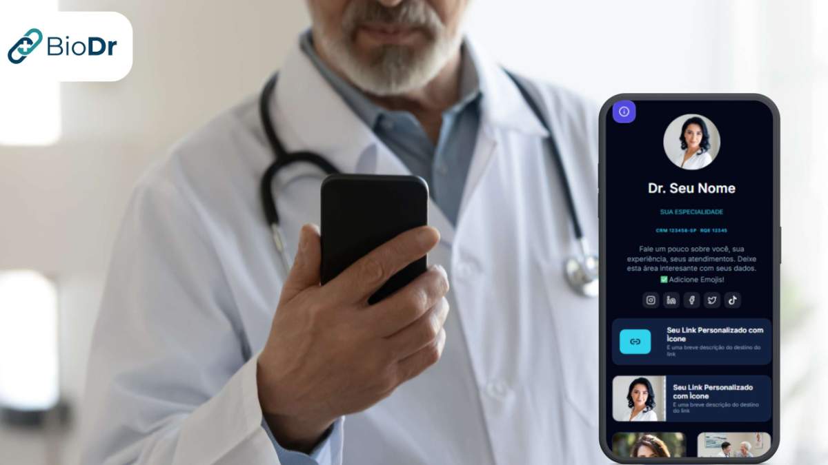 O Fim do Amadorismo Digital: Por Que Médicos Precisam de Mais Que um Simples "Link na Bio"