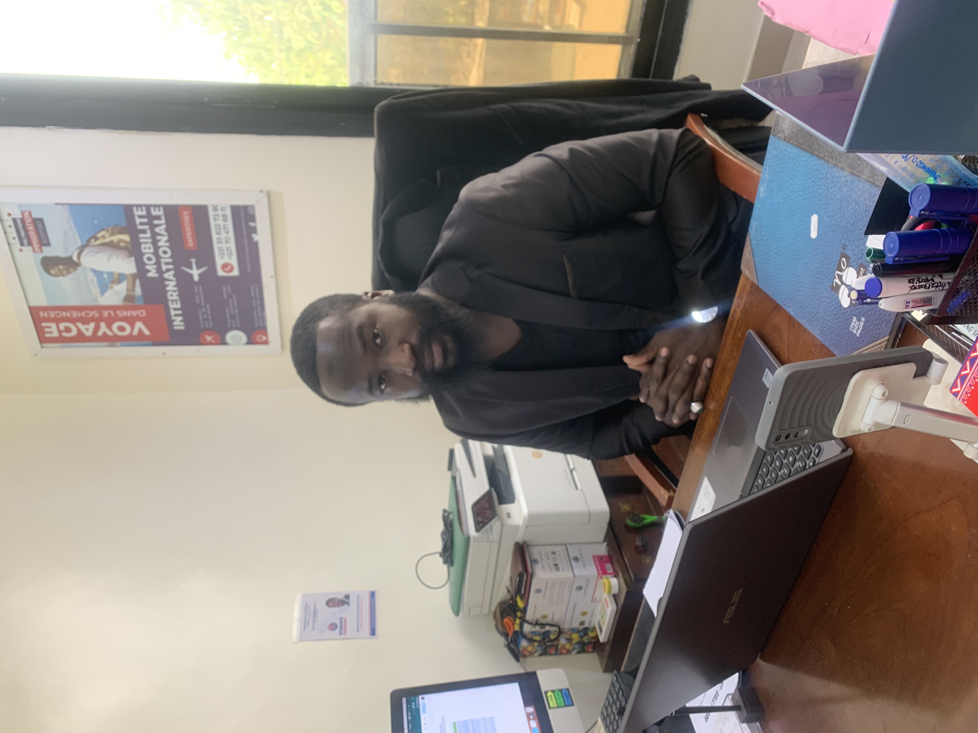 Portrait professionnel de Ismael NDAW