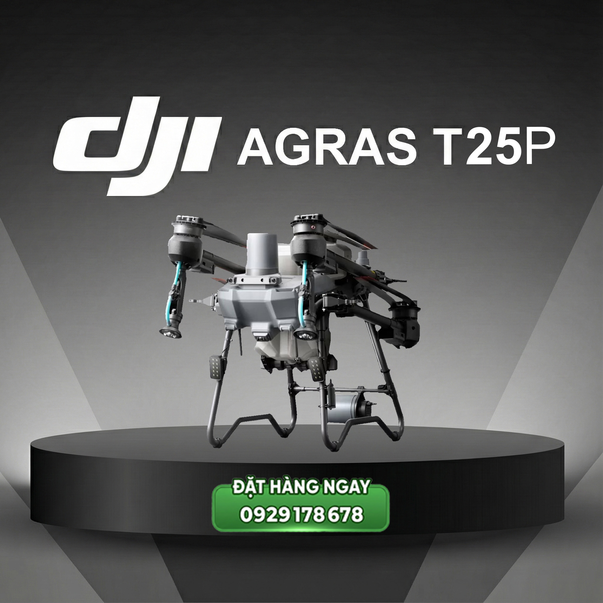 THIẾT BỊ BAY NÔNG NGHIỆP DJI AGRAS T25P