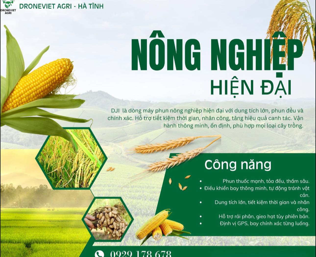 Chính sách bảo hành tại DRONEVIET AGRI