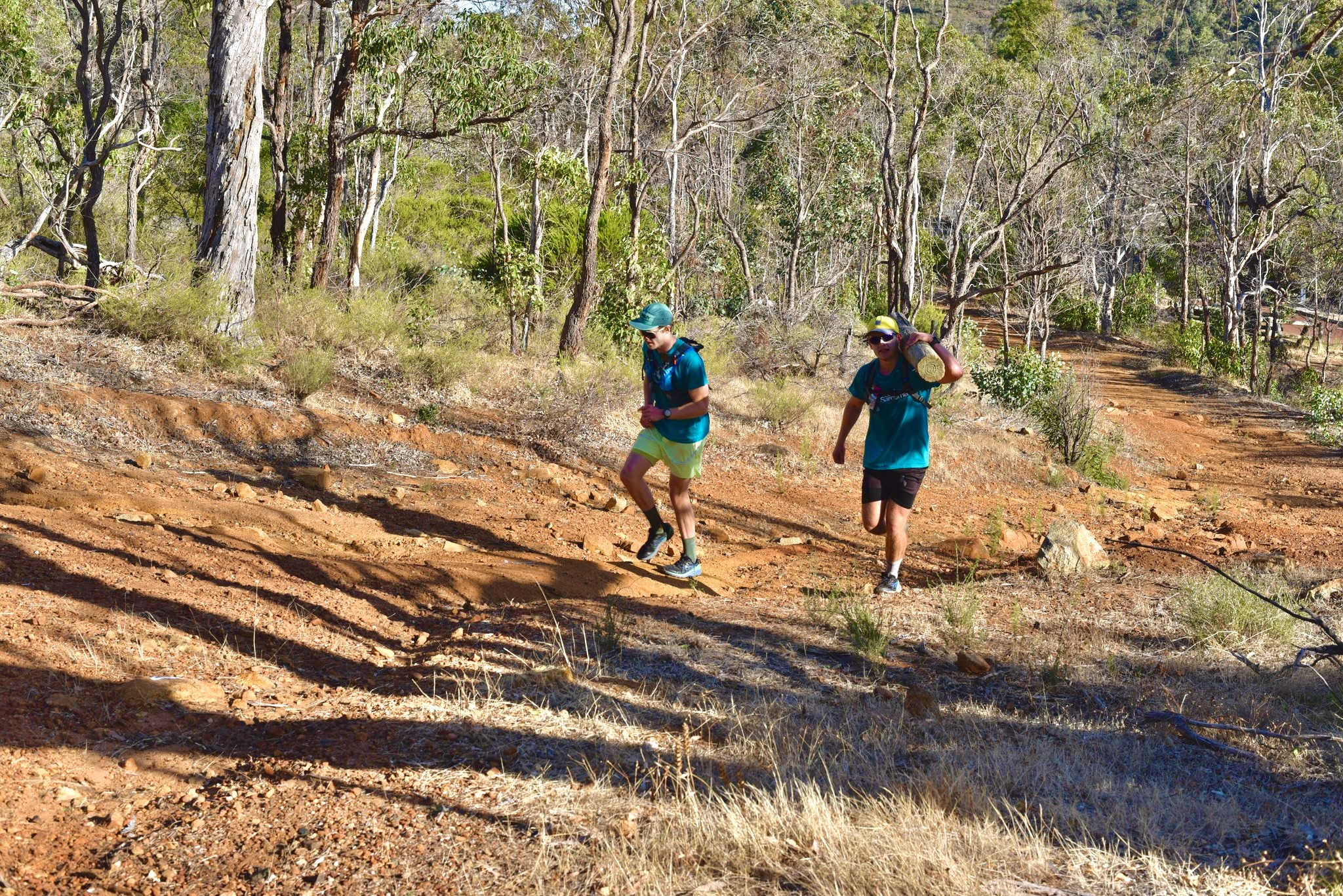 Highlight - 50km trail race with a log - with oscar wright