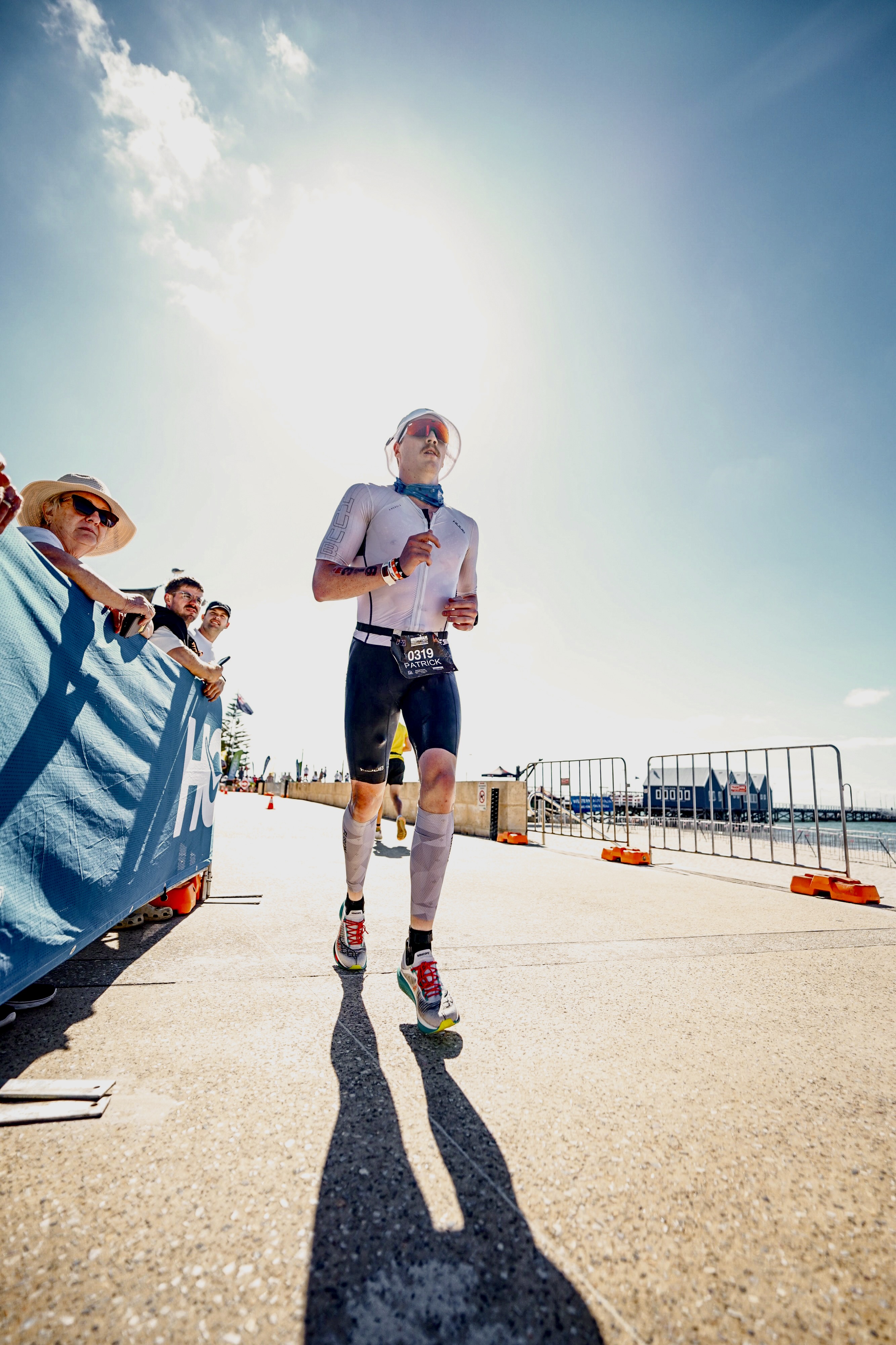 Highlight - Ironman busselton 2025 - sun beating down