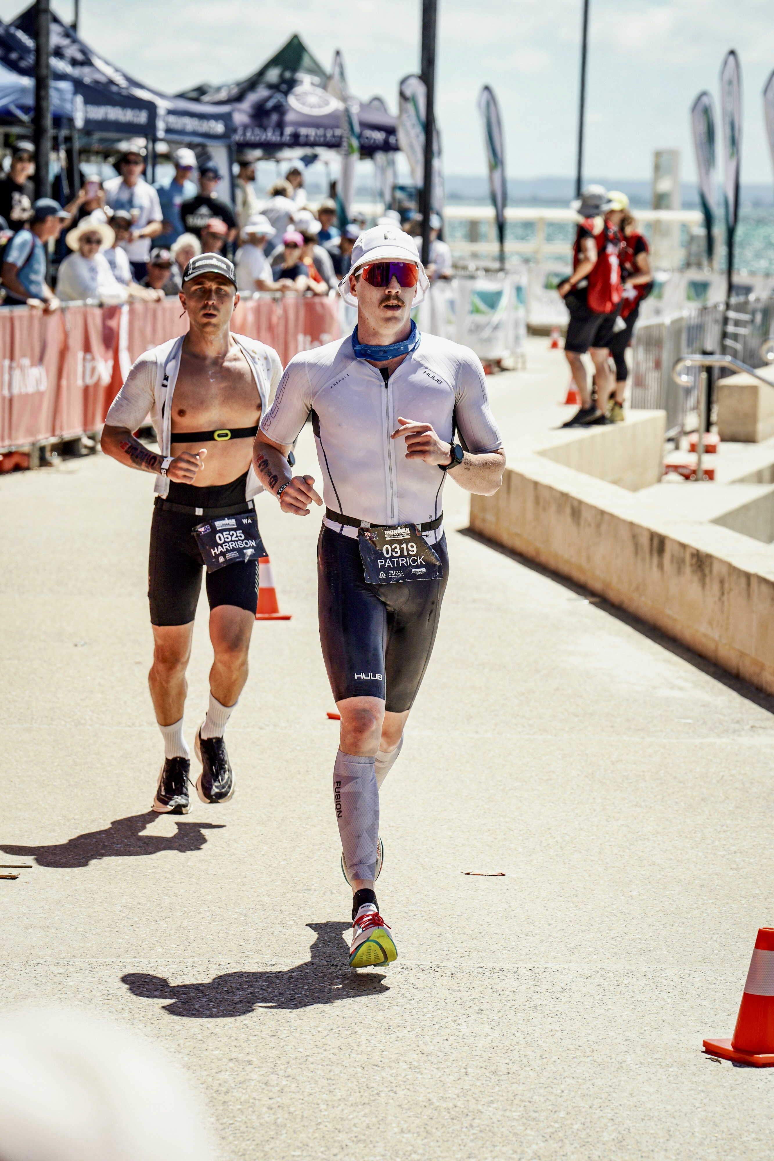 Ironman busso 2025 run - pushing through the heat