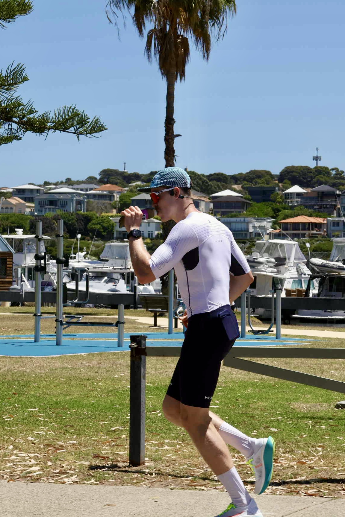 Ironman simulation training session run