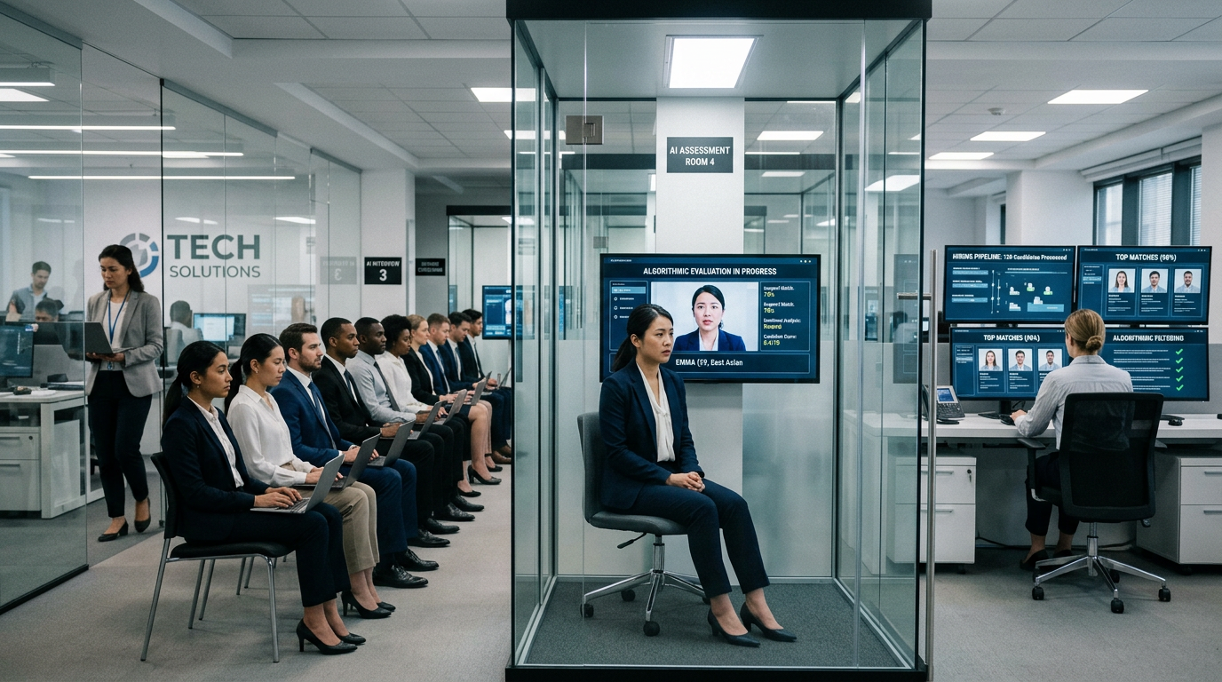The Bias in the Machine: AI Hiring and the New Corporate Monoculture