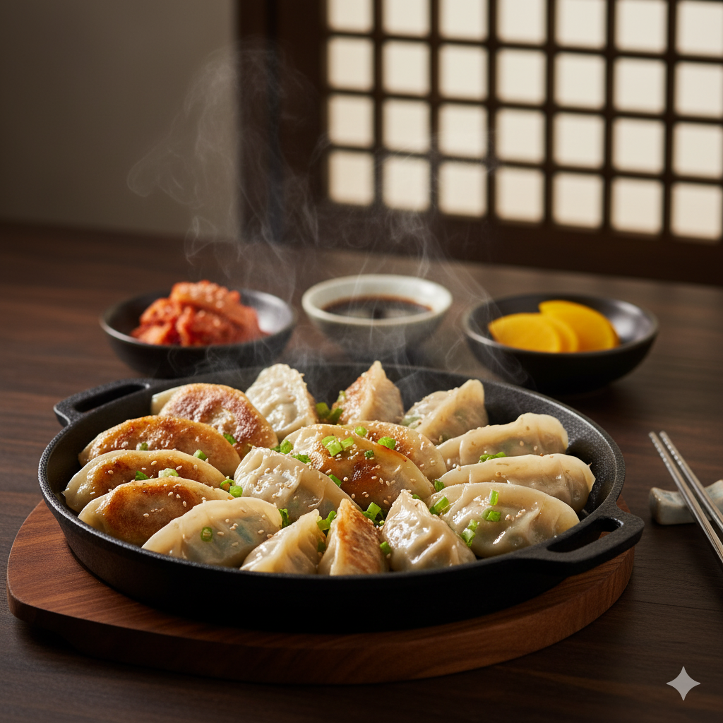 Flavorful Korean dumplings.
