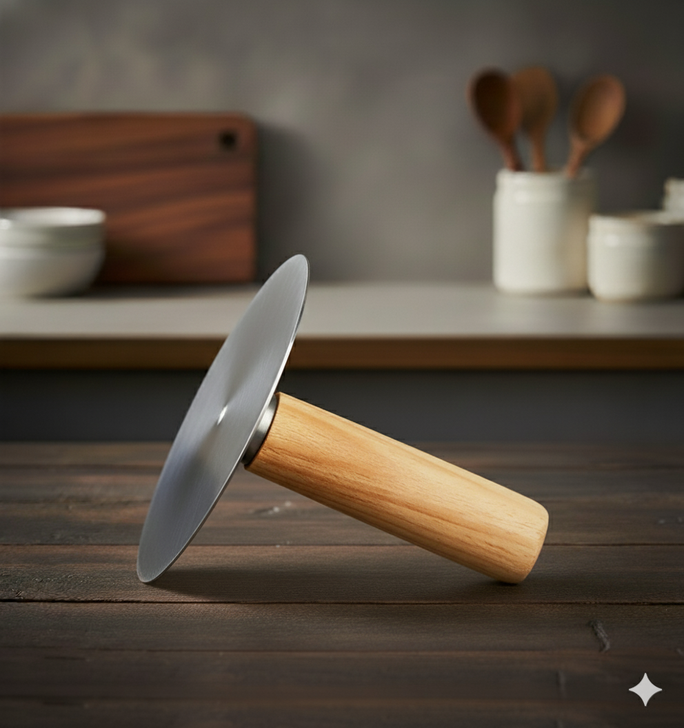 A press for making sweet pancakes.