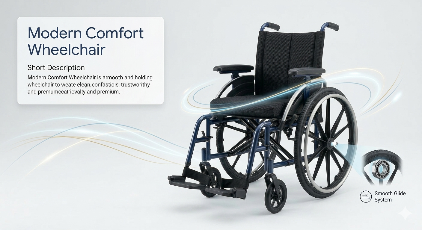 Modern Comfort Wheelchair