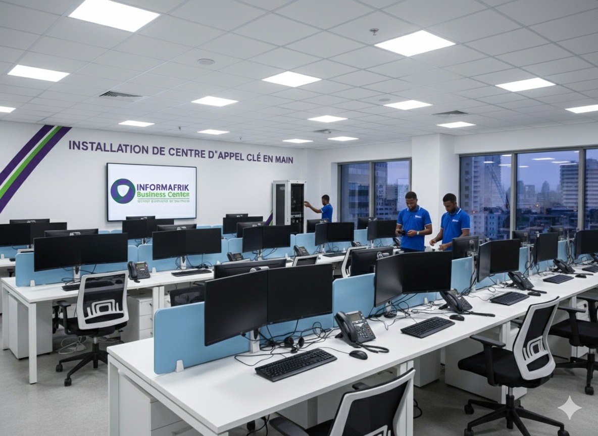 Installation de Centre d'Appel Clé en Main