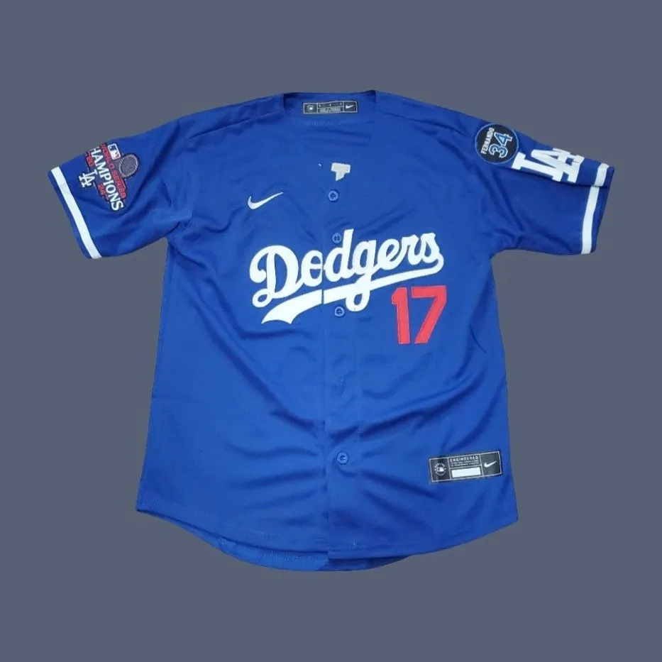 Shohei Ohtani Dodgers Jersey - Kids – back